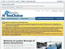 Tablet Screenshot of bexleyhomechoice.org.uk